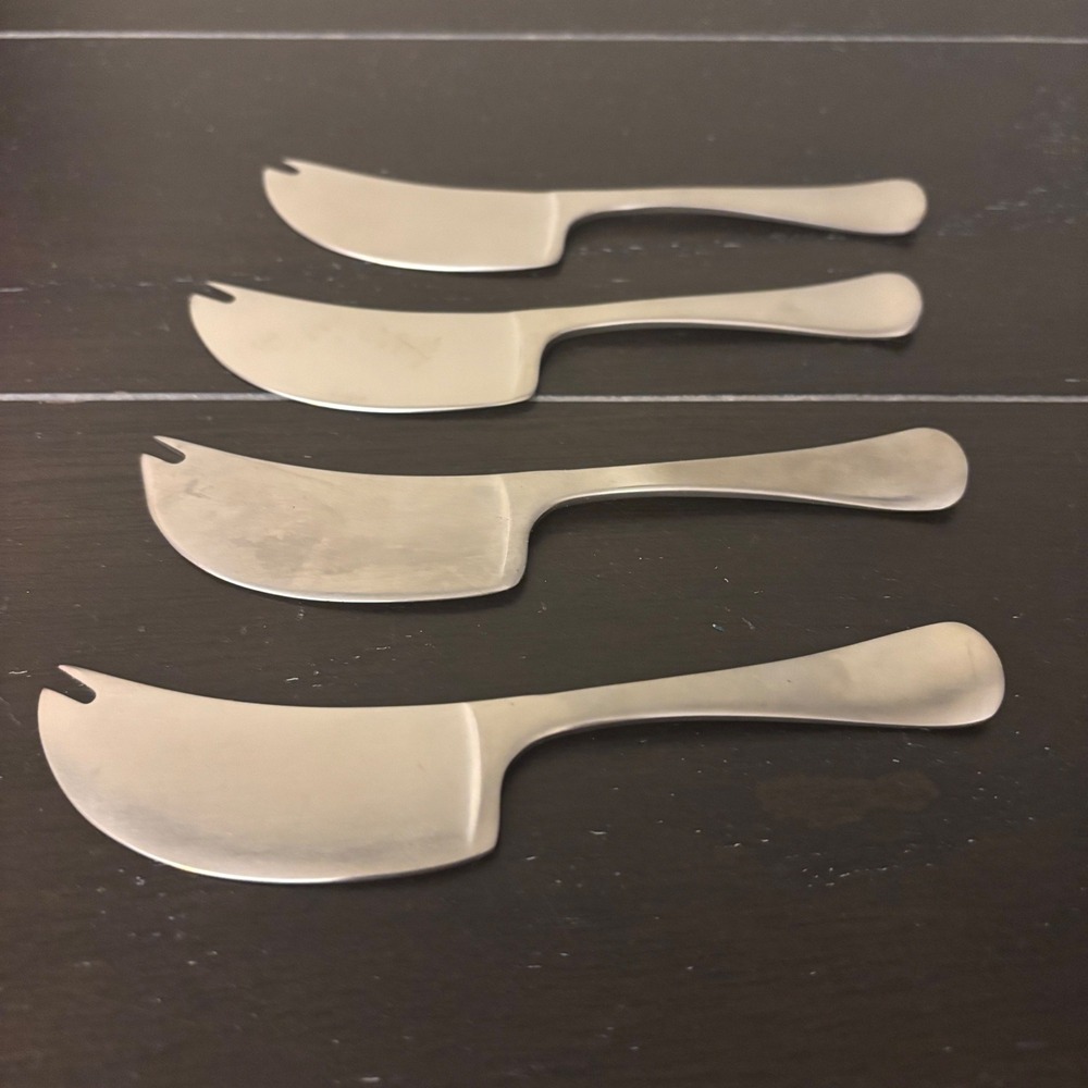 TORUN Dansk Stainless‎ - Solid Cheese Serving Pick (Master Cheese Knife)+4 Picks